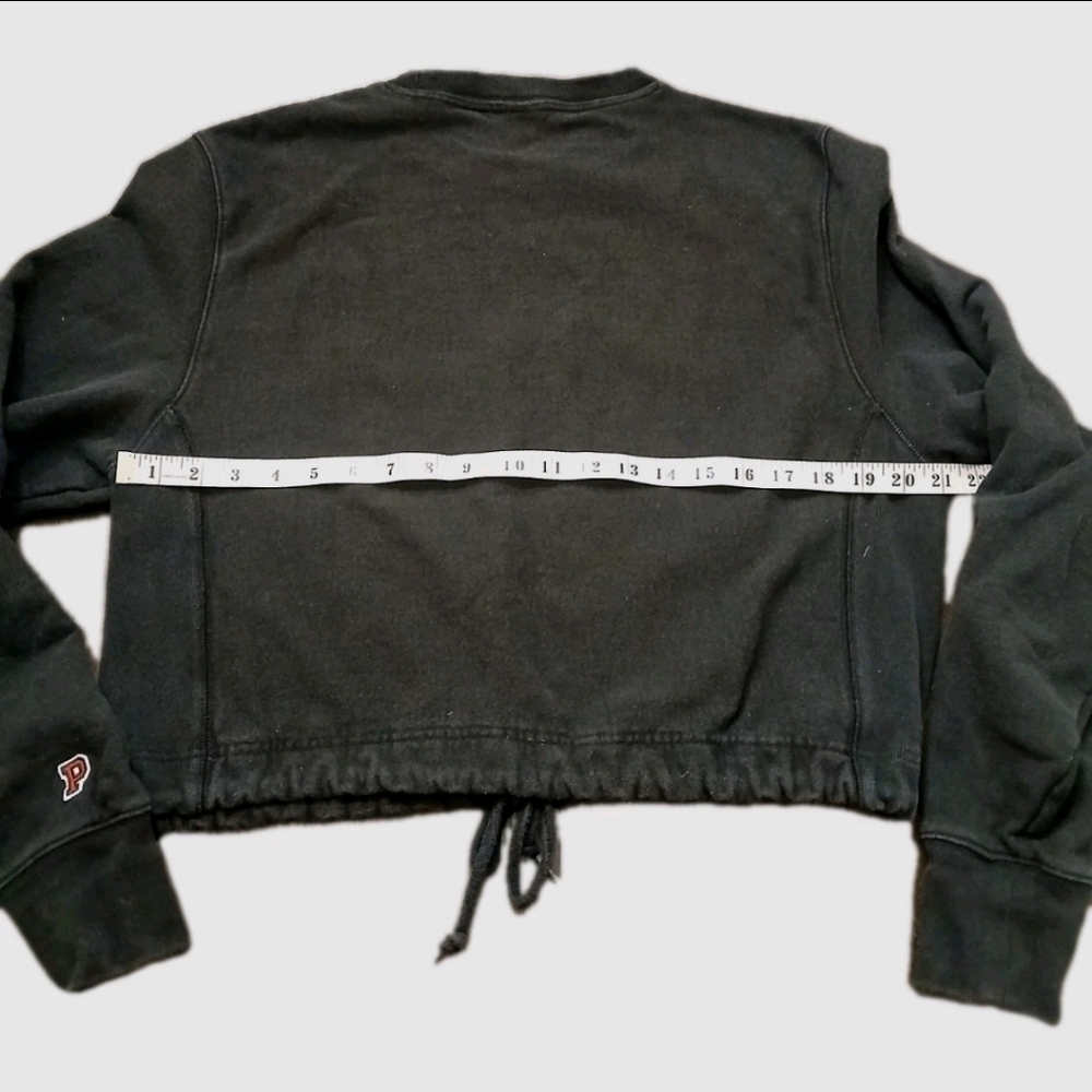 Cropped Pullover Sweatshirt Victoria's Secret Pink Size:MEDIUM - Picture 2 of 7